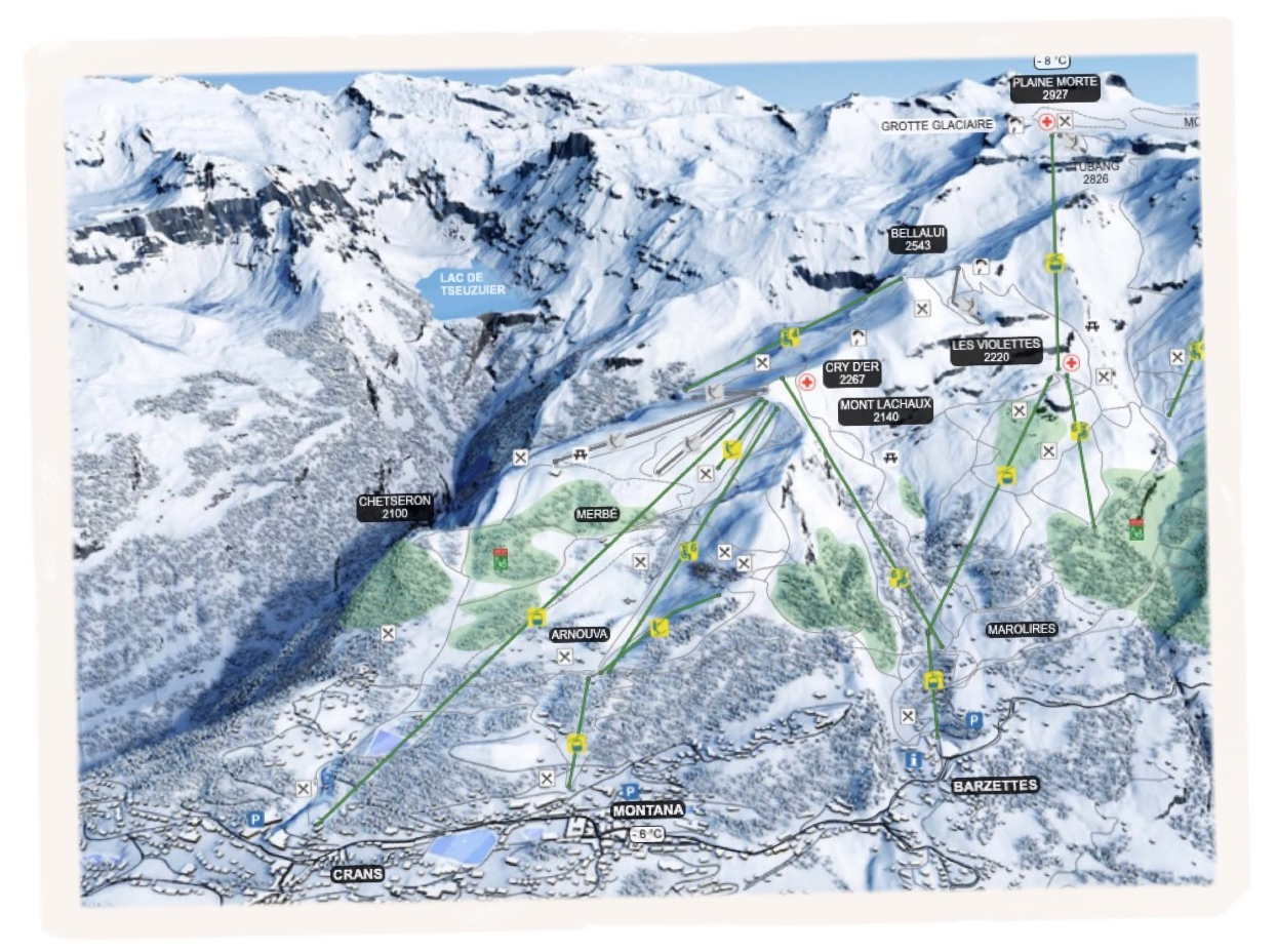 crans montana ski