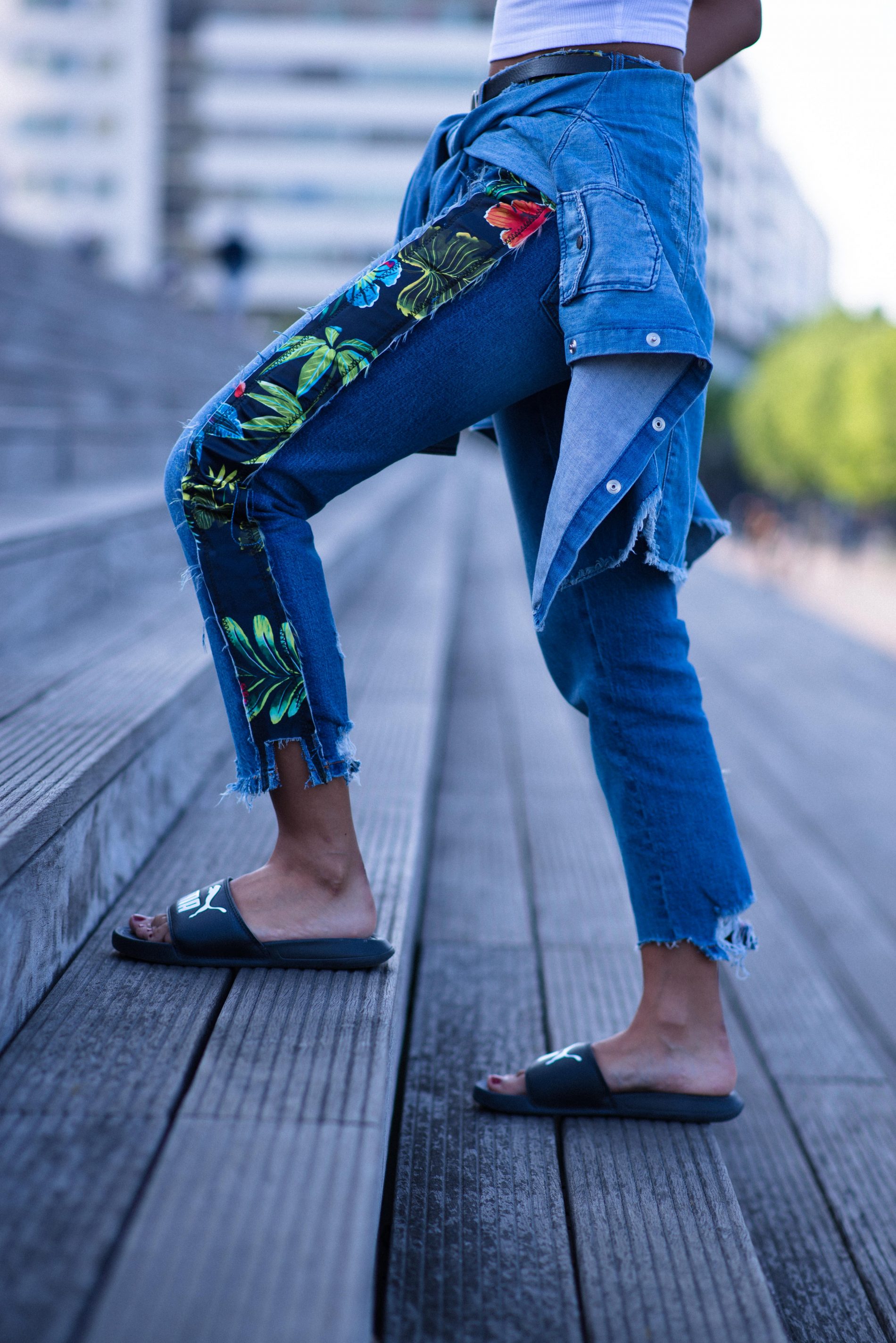 Outfits with flip flops and jeans in summer - how to wear it? | Lindsay ...